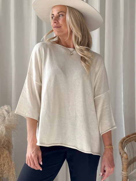 Svetřík Marine off white