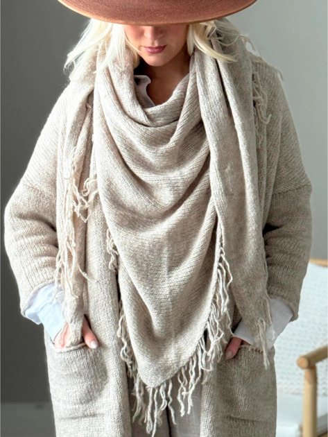 Šátek Nolan béžový