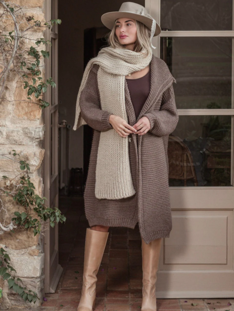 Šála Sully béžová