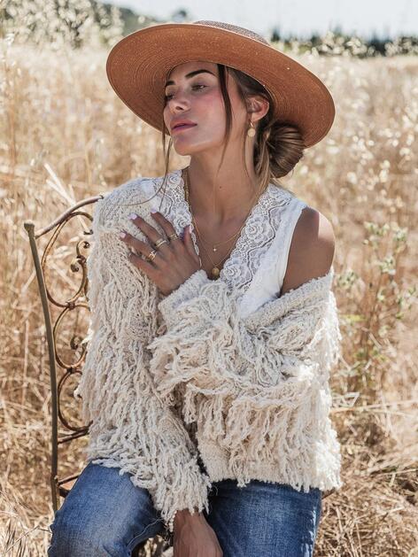 Svetr Coachella off white