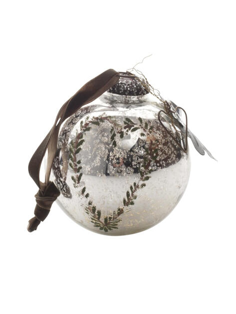 Baňka s malovaným srdcem