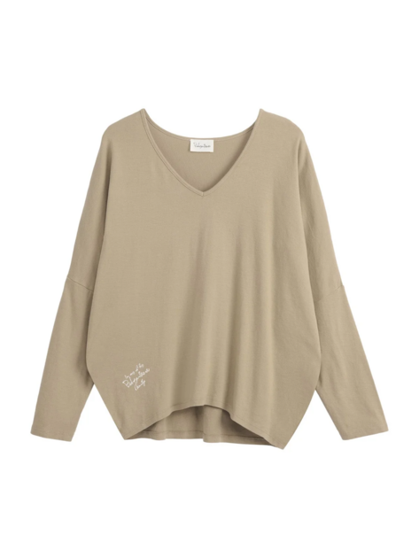 Triko oversize Miley savana