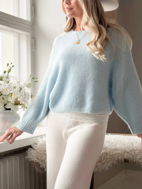 Svetřík Joanne světle modrý
