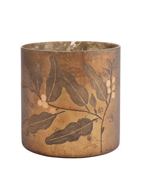 Svícen s jmelím zlatý