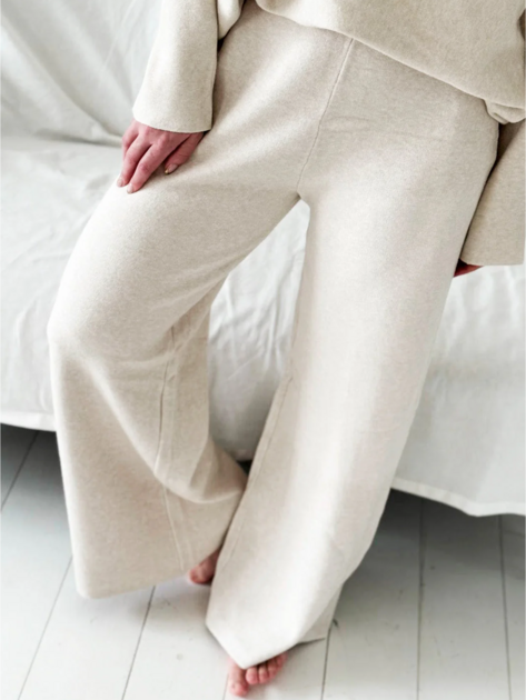 Kalhoty Serene off white