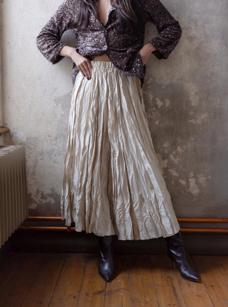 Sukně Glam champagne