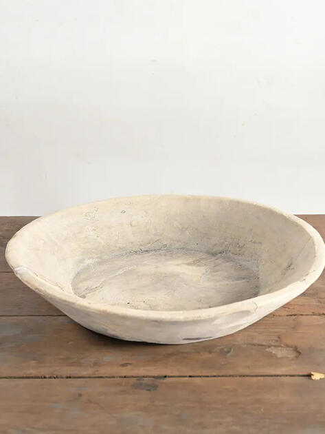 Dřevěná vintage mísa