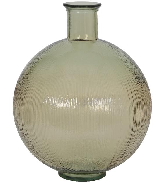 Skleněná jantarová váza Ralloci 