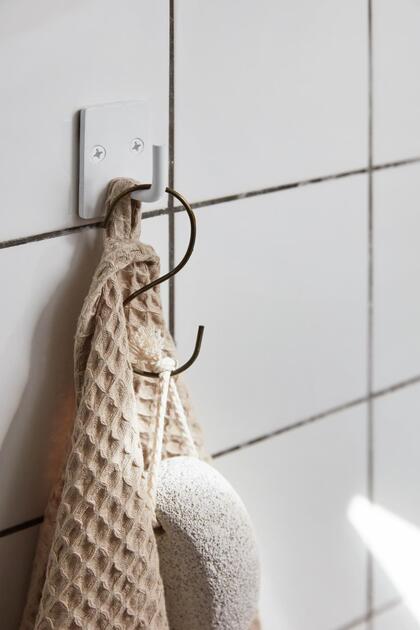 Ručník waflový 50 x100 cm béžový