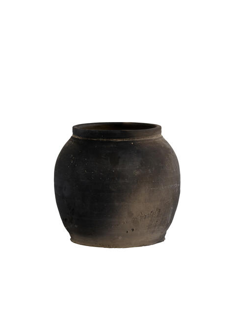 Váza hnědá 15 x14