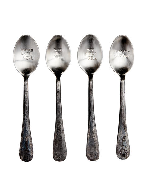 Vintage set 4 lžiček