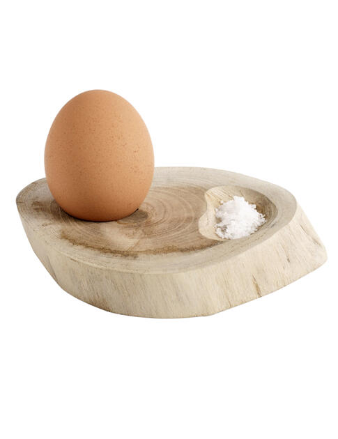 Dřevěný podtácek na vejce