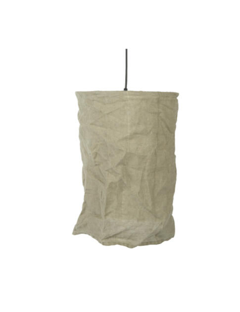 Lněné závěsné svítidlo Olivia M