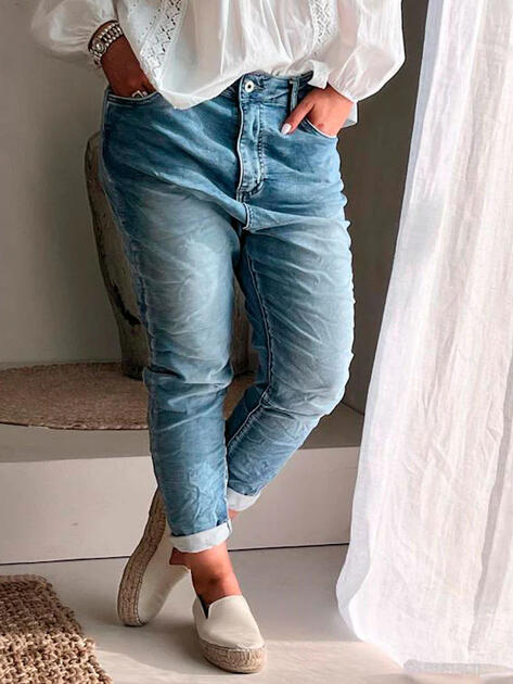 Jeans Superstar světlé