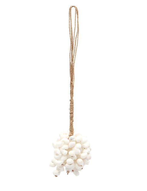 Dekorace střapec z mušlí 