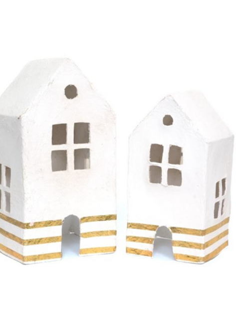 Set domečků z Papírmaše