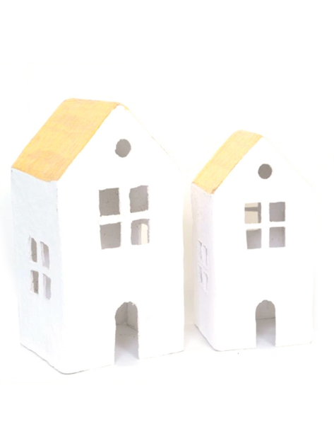 Set domečků z Papírmaše