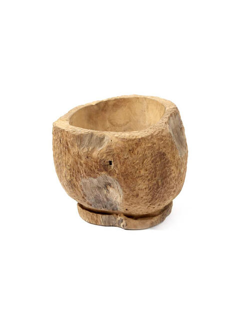 Teaková nepravidelná miska