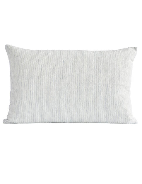 Lněný povlak na polštář s jemným proužkem 40 x 60