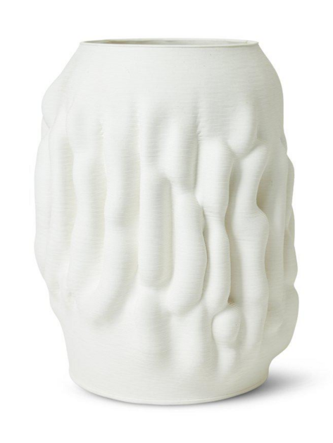Bílá váza Botanica