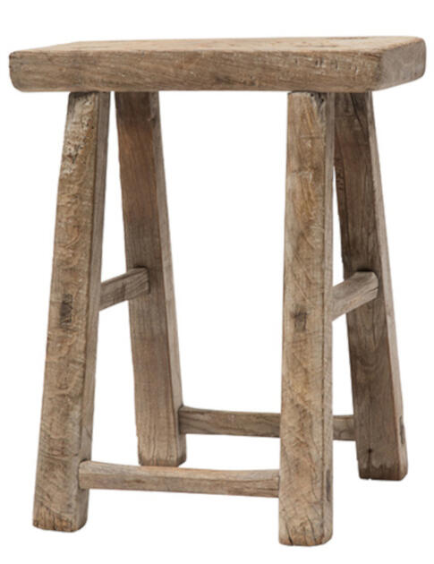 Dřevěná vintage stolička